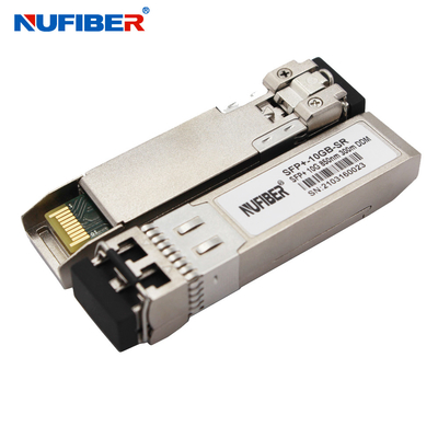 Transceiver optyczny 10G SFP+ SR Duplex MMF 850nm 300m LC zgodny z Juniper/Cisco/MikroTik