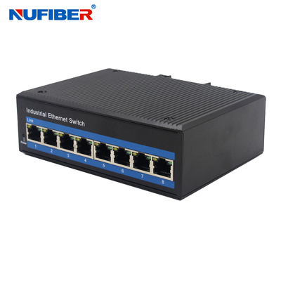 1000MBase-T UTP niezarządzalny przemysłowy przełącznik 8 portów do kamer IP IP
