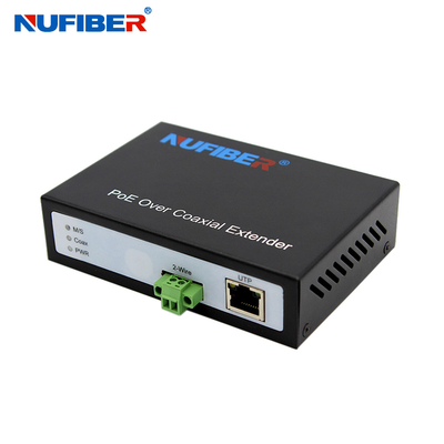 Funkcja POE Ethernet przez przedłużacz koncentryczny, przedłużacz 2-przewodowy LAN