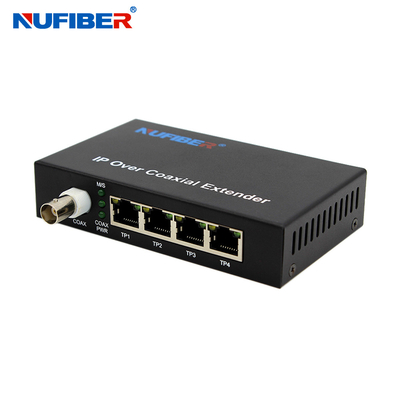 10 100 Mb / s Ethernet przez przedłużacz koncentryczny 2KM z 1BNC 4LAN