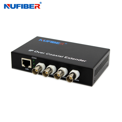 4 porty BNC 1 przedłużacz koncentryczny Ethernet RJ45 2 km doskonała izolacja