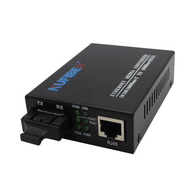 Multimode 10 100 1000Base TX FX Media Converter Konwerter mediów Gigabit Ethernet
