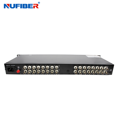 32BNC Optyczny multiplekser wideo światłowodowy nadajnik i odbiornik wideo