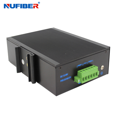 1000M 8-portowy przemysłowy przełącznik Ethernet Stopień ochrony IP40