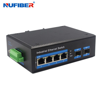 Ochrona odgromowa Niezarządzany przełącznik przemysłowy Przełącznik Ethernet na szynę DIN 1000M