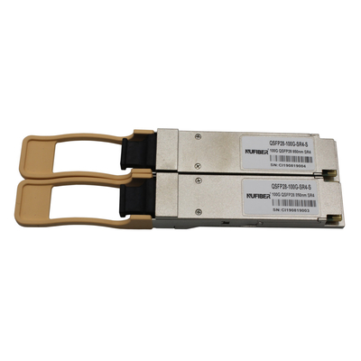 850nm 100m MM Interfejs MPO MTP 100G QSFP28 Transceiver Kompatybilny z Huawei Cisco