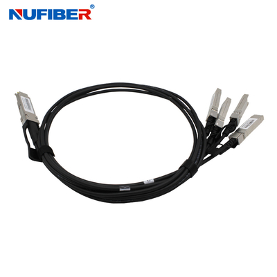 40G QSFP + do 4x10G SFP + pasywny miedziany kabel FTTH DAC