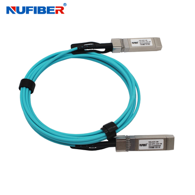 Aktywny kabel optyczny 10G SFP+ 1m / 3m / 7m kompatybilny z przełącznikiem Juniper / Dell / Cisco