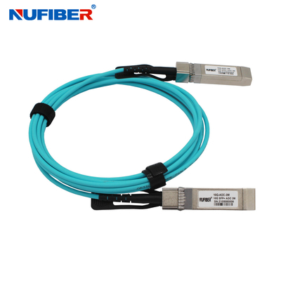 Aktywny kabel optyczny 10G SFP+ 1m / 3m / 7m kompatybilny z przełącznikiem Juniper / Dell / Cisco