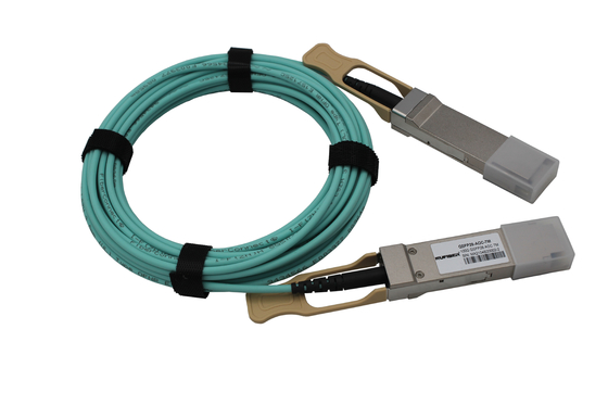 Optyczny aktywny kabel QSFP28 do QSFP28 AOC Ethernet 100G 26AWG