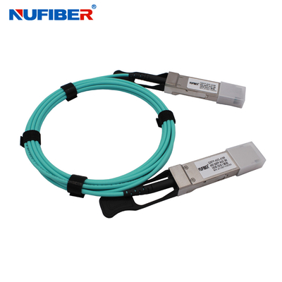 Moduł 1 do 1 Podłącz kabel 40 Gb QSFP + AOC do Cisco Huawei H3C ZTE Mikrotik