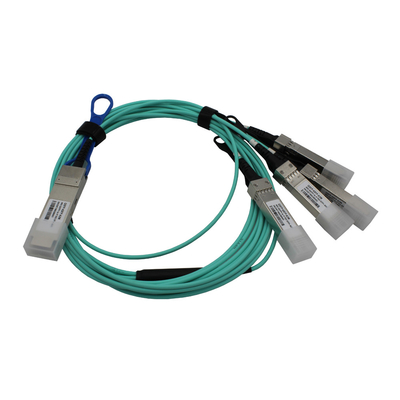 Aktywny kabel optyczny AOC 5M 40G do 4x10G QSFP+ kompatybilny z HP / TP-Link / Juniper