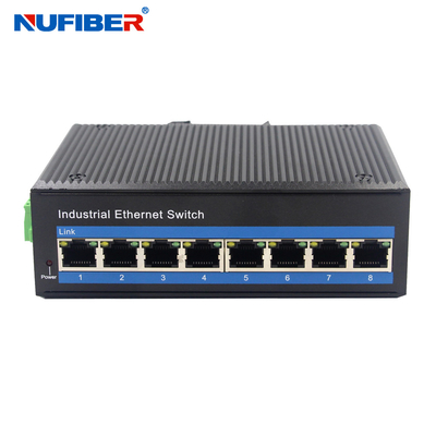 OEM POE Gigabit Przemysłowy przełącznik Ethernet Sieć światłowodowa z 4/8 portami