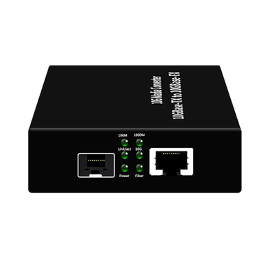 NUFIBER SFP + na port RJ45 10 Gb/s Konwerter mediów Ethernet na światłowód