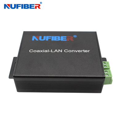 2-przewodowy Ethernet UTP przez konwerter skrętki 10/100 Mb/s