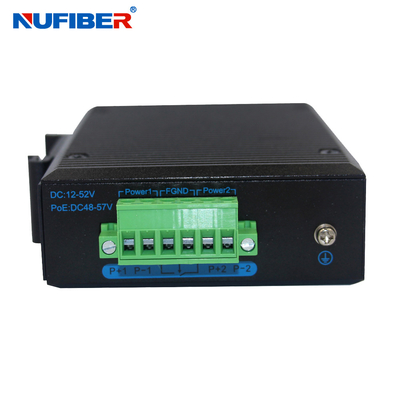 Przemysłowy przełącznik Ethernet SFP 1000M SFP na 4x10/100/1000Base-T RJ45
