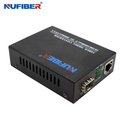 OEM Gigabit SFP Media Converter 10/100/1000Mbps RJ45 do SFP Slot Optical Transceiver