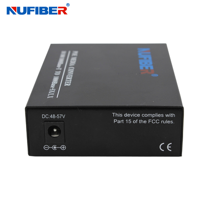 POE Fiber Media Converter Gigabit 10/100/1000Mbps POE RJ45 do Włókna 30W DC48V Zasiłek POE