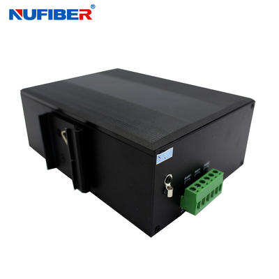 Przemysłowy przełącznik Ethernet zarządzalny DC48V 8 portów NF518GMP-SFP