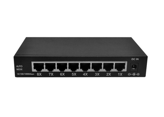 Przełącznik Ethernet DC5V 1A Rj45 5-portowy przełącznik Gigabit Ethernet do urządzeń CCTV IP