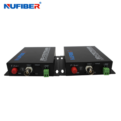 1RS485 1BNC Fibre Audio Converter, optyczny nadajnik i odbiornik wideo