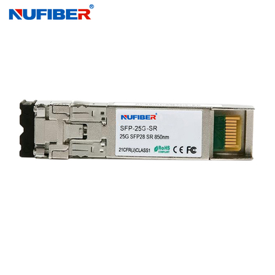 Transceiver optyczny 25G Ethernet SFP28 100m 850nm LC DDM do sieci bezprzewodowej