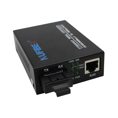 Multimode 10 100 1000Base TX FX Media Converter Konwerter mediów Gigabit Ethernet