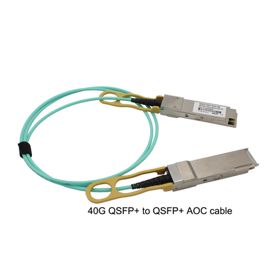 Kabel 40G QSFP28 AOC, aktywny kabel światłowodowy 3m 5m do centrum danych