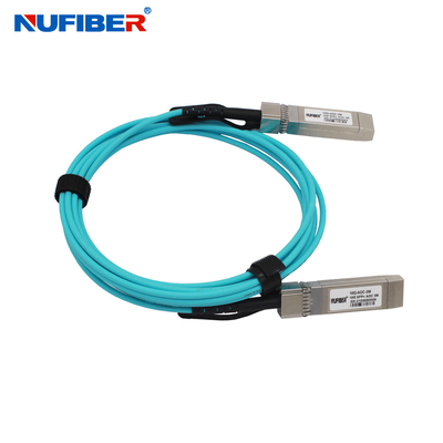 Hot Pluggable 1M OM3 10G SFP + AOC Aktywny kabel optyczny