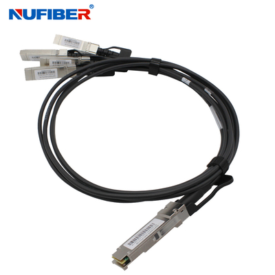 40G QSFP + do 4x10G SFP + pasywny miedziany kabel FTTH DAC