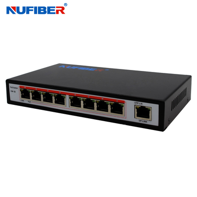 OEM ODM 4 8 16 24-portowy 48V POE Ethernet Switch do NVR