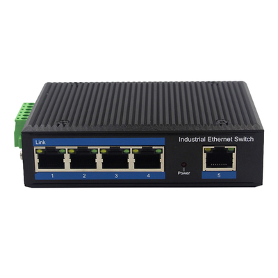 Przemysłowy przełącznik Ethernet 10/100/1000M z 5 portami UTP