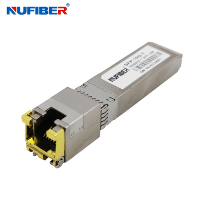 30m RJ45 10G UTP Ethernet Port Miedziany transceiver SFP